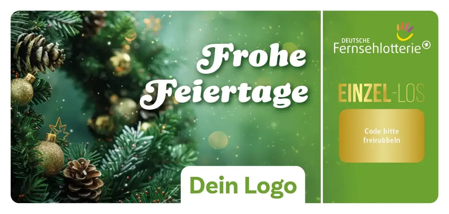 Fernsehlotterie Einzel-Los Weihnachten